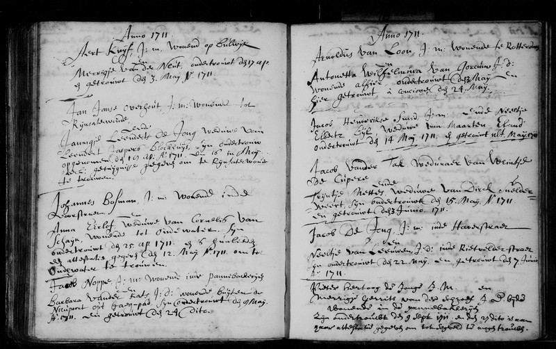 n_1711 huwelijk Aart Knijff en Grietje van der Neut 3mei.jpg